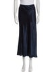 Vince Satin Midi Length Skirt