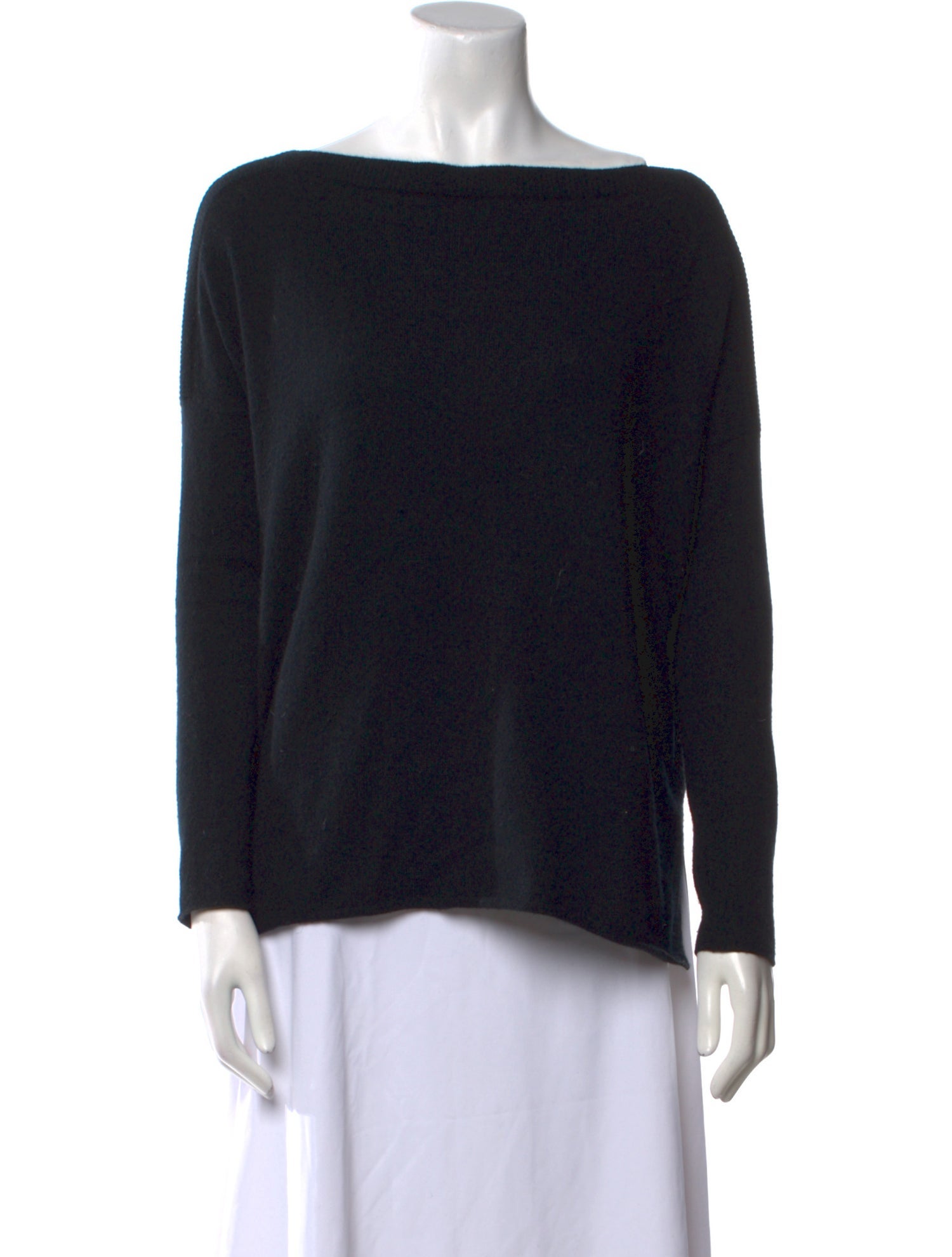 Vince Cashmere Bateau Neckline Sweater