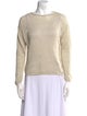 Vince Linen Bateau Neckline Sweater
