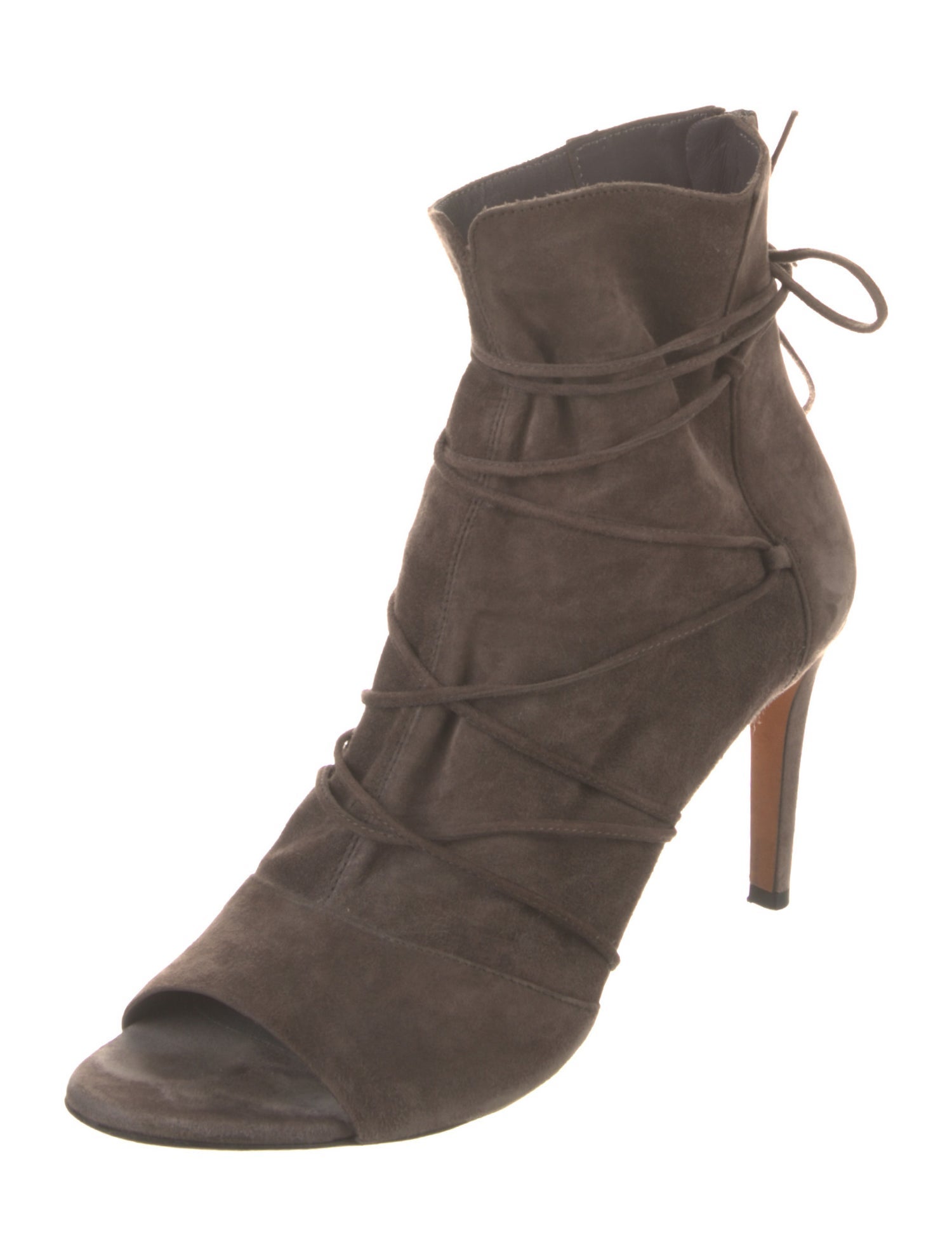 Vince Suede Lace-Up Boots