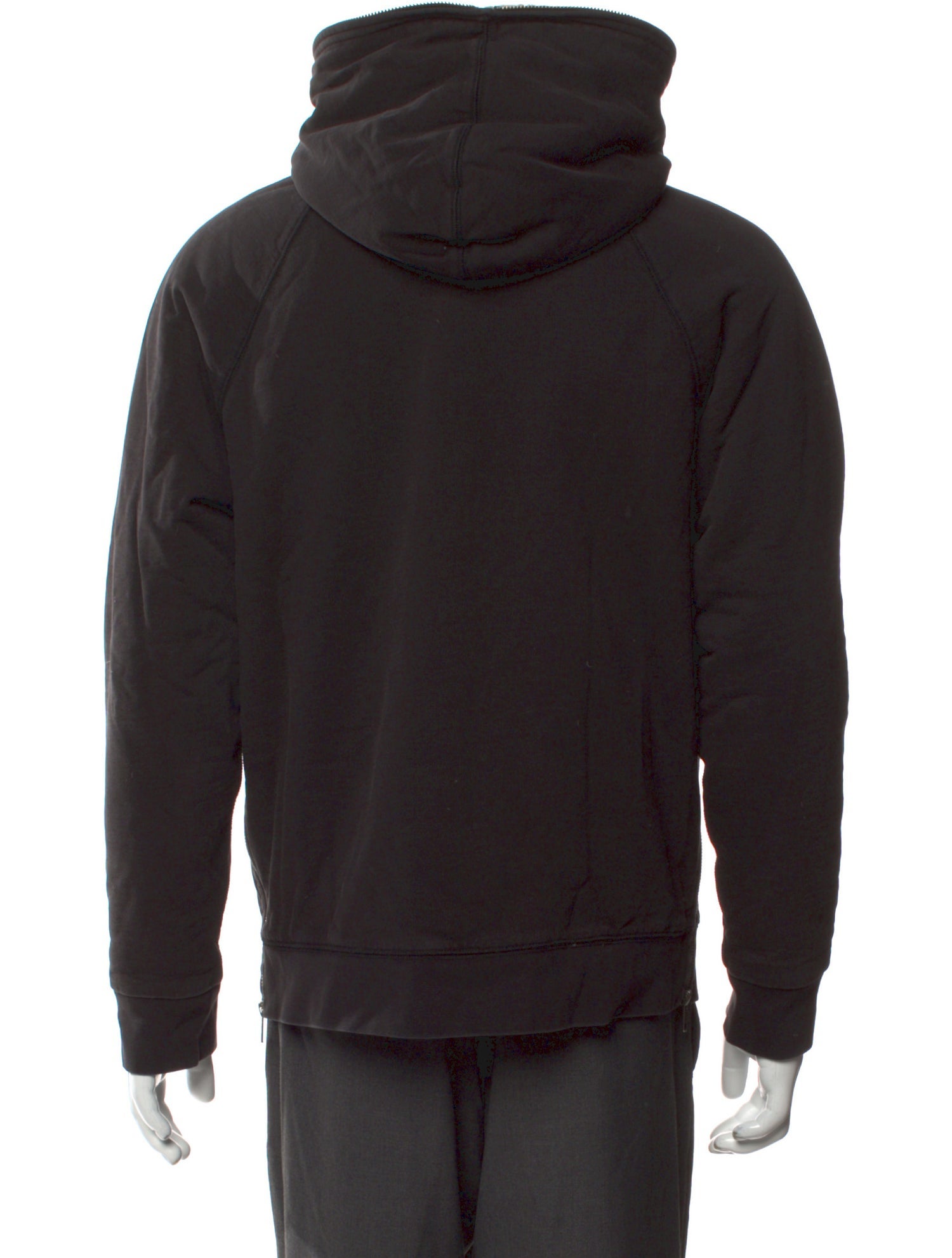 Vince Mock Neck Long Sleeve Hoodie