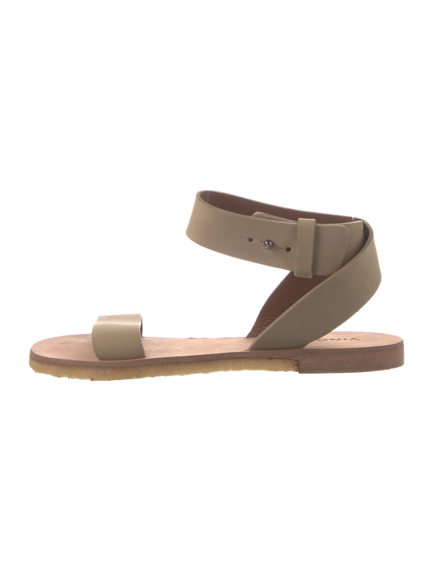 Vince Suede Cutout Accent Sandals