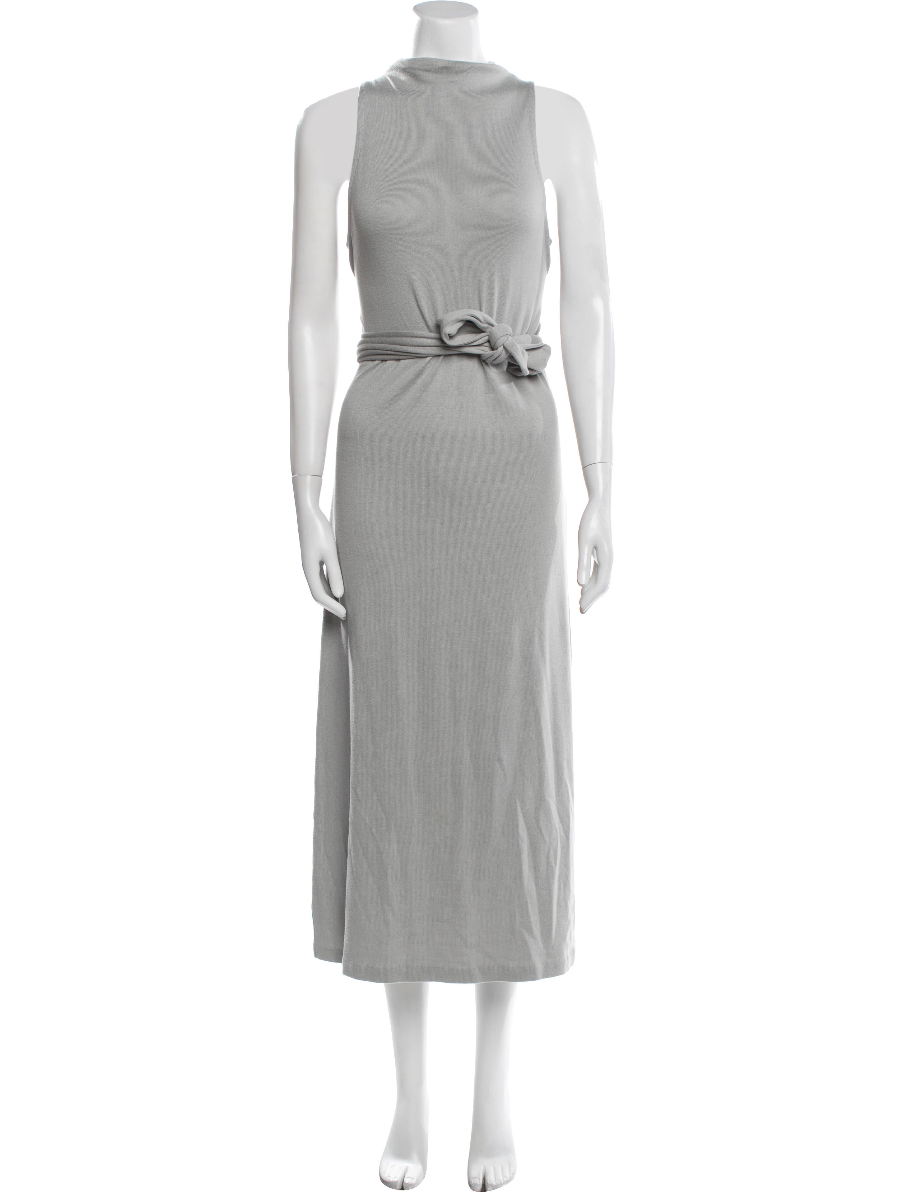 Vince Mock Neck Long Dress