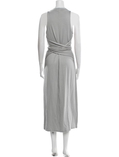 Vince Mock Neck Long Dress