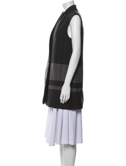 Vince Wool Striped Vest