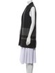 Vince Wool Striped Vest