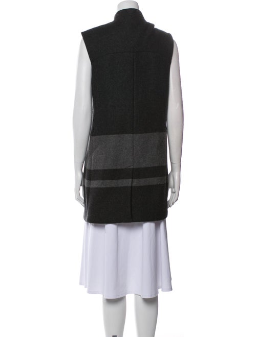Vince Wool Striped Vest