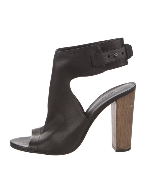 Vince Leather Slingback Sandals