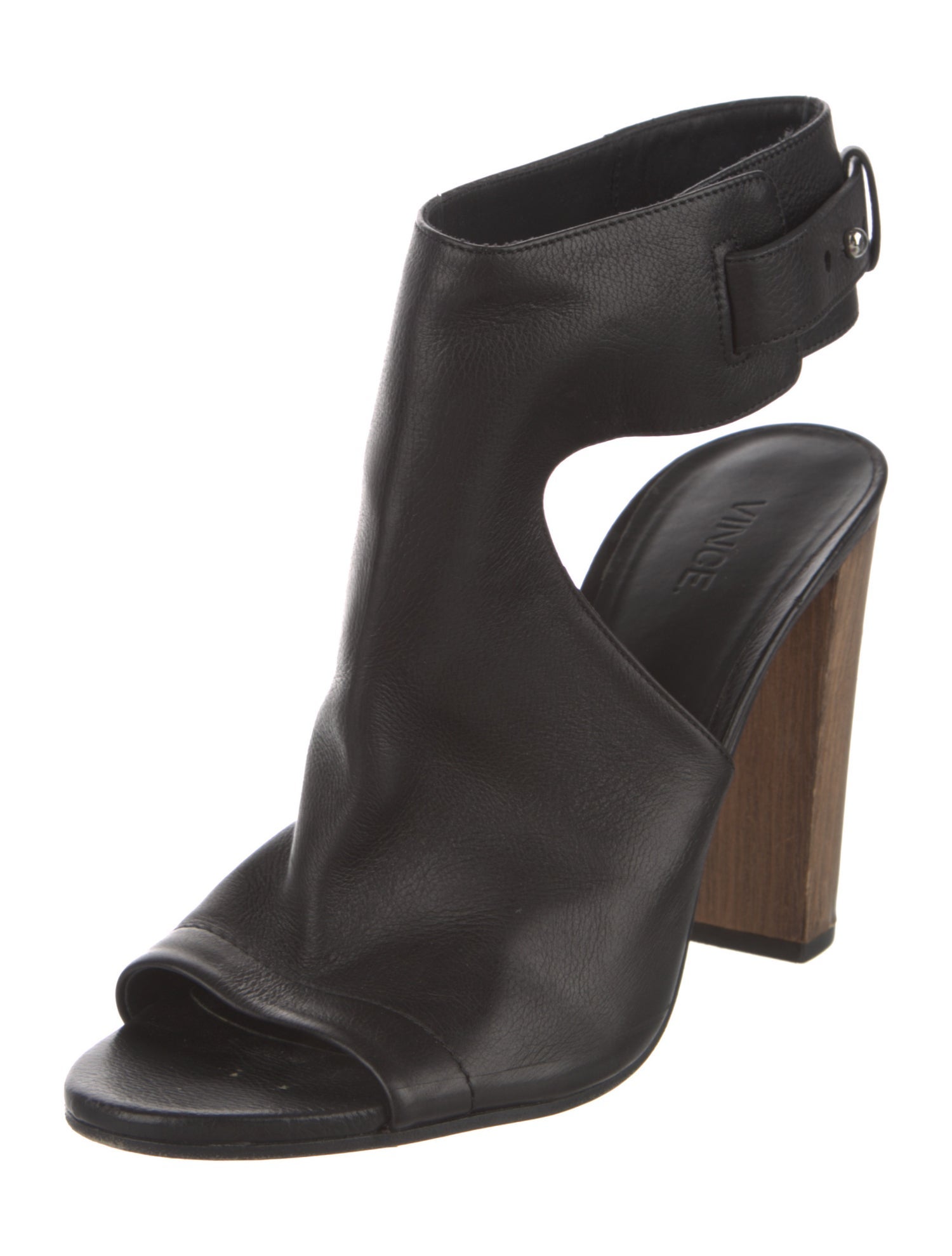 Vince Leather Slingback Sandals