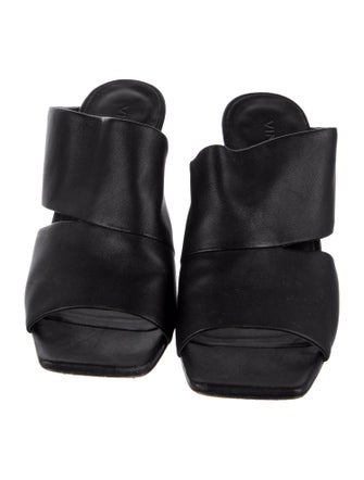 Vince Leather Slides