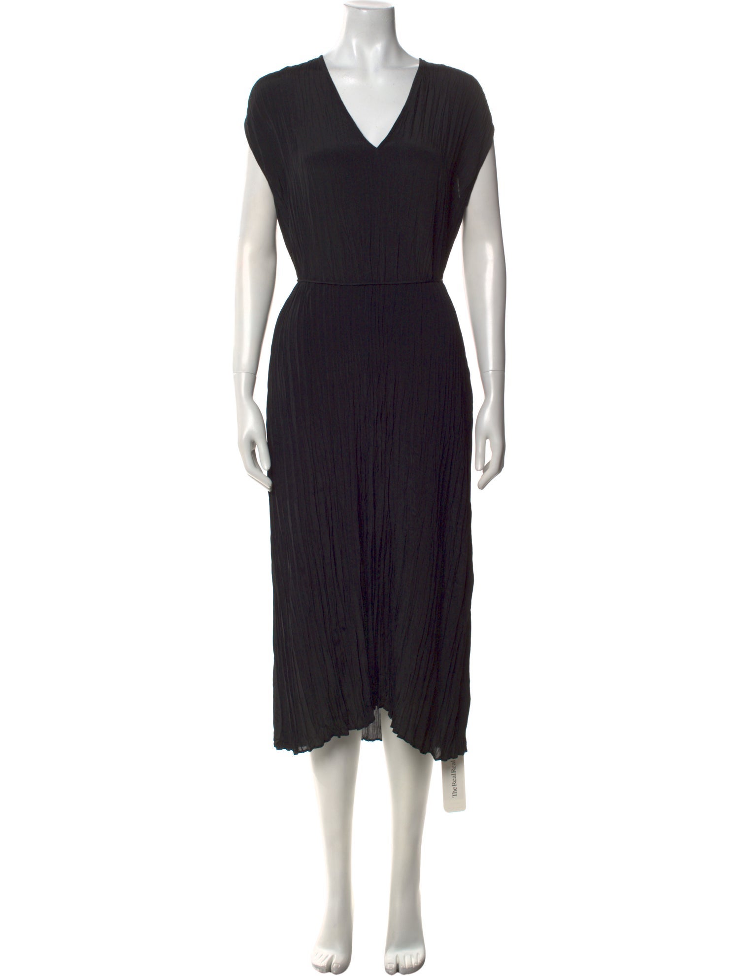 Vince V-Neck Long Dress