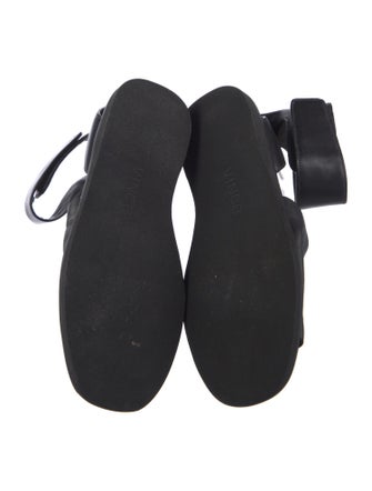 Vince Leather Gladiator Sandals