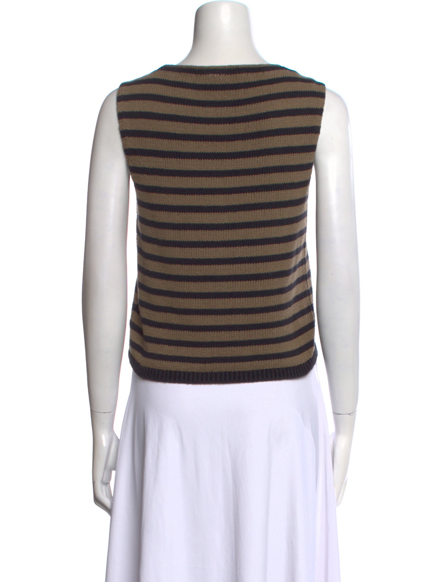 Vince Striped Crew Neck Sweater