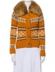 Vince Cashmere Printed Sweater
