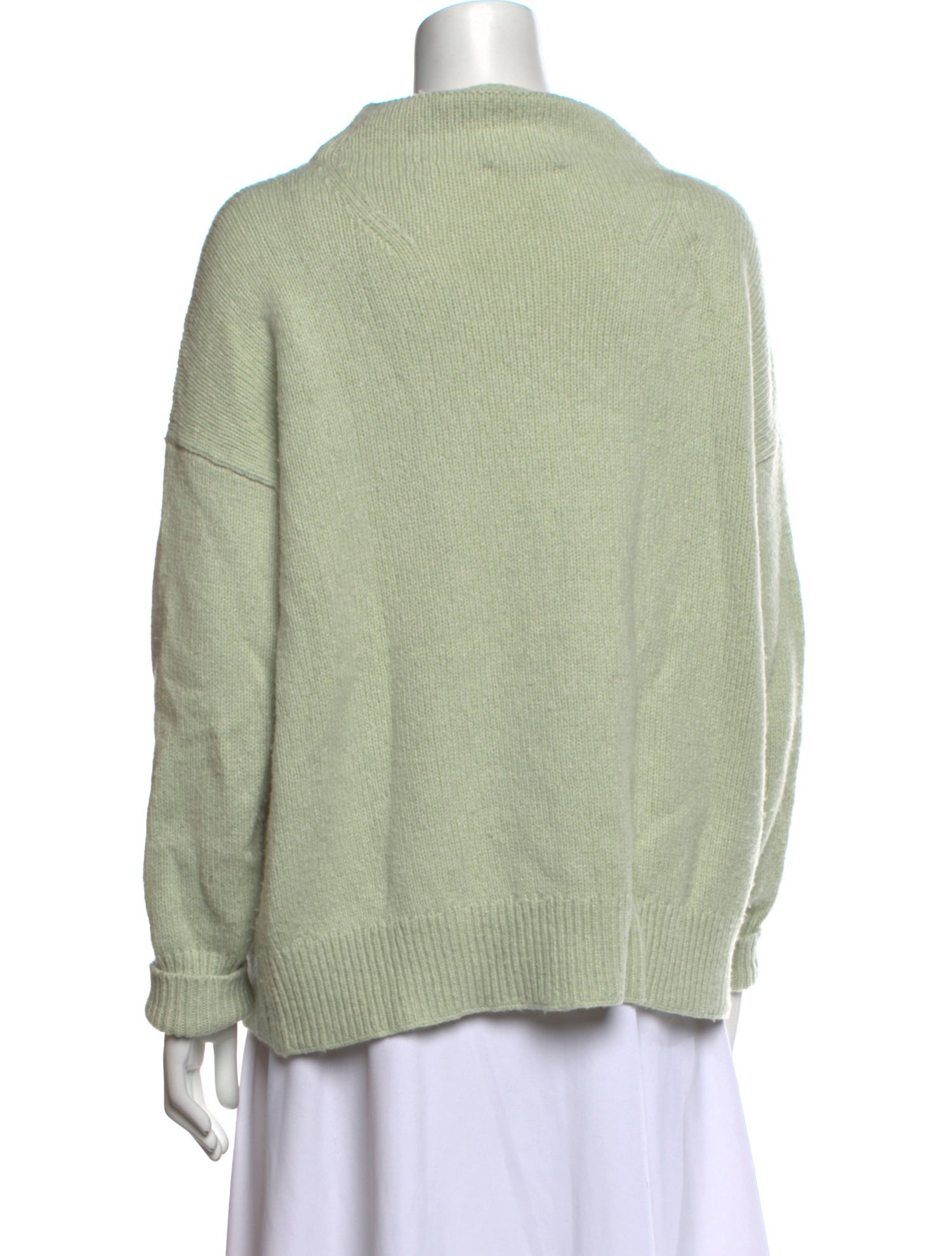 Vince Merino Wool Mock Neck Sweater