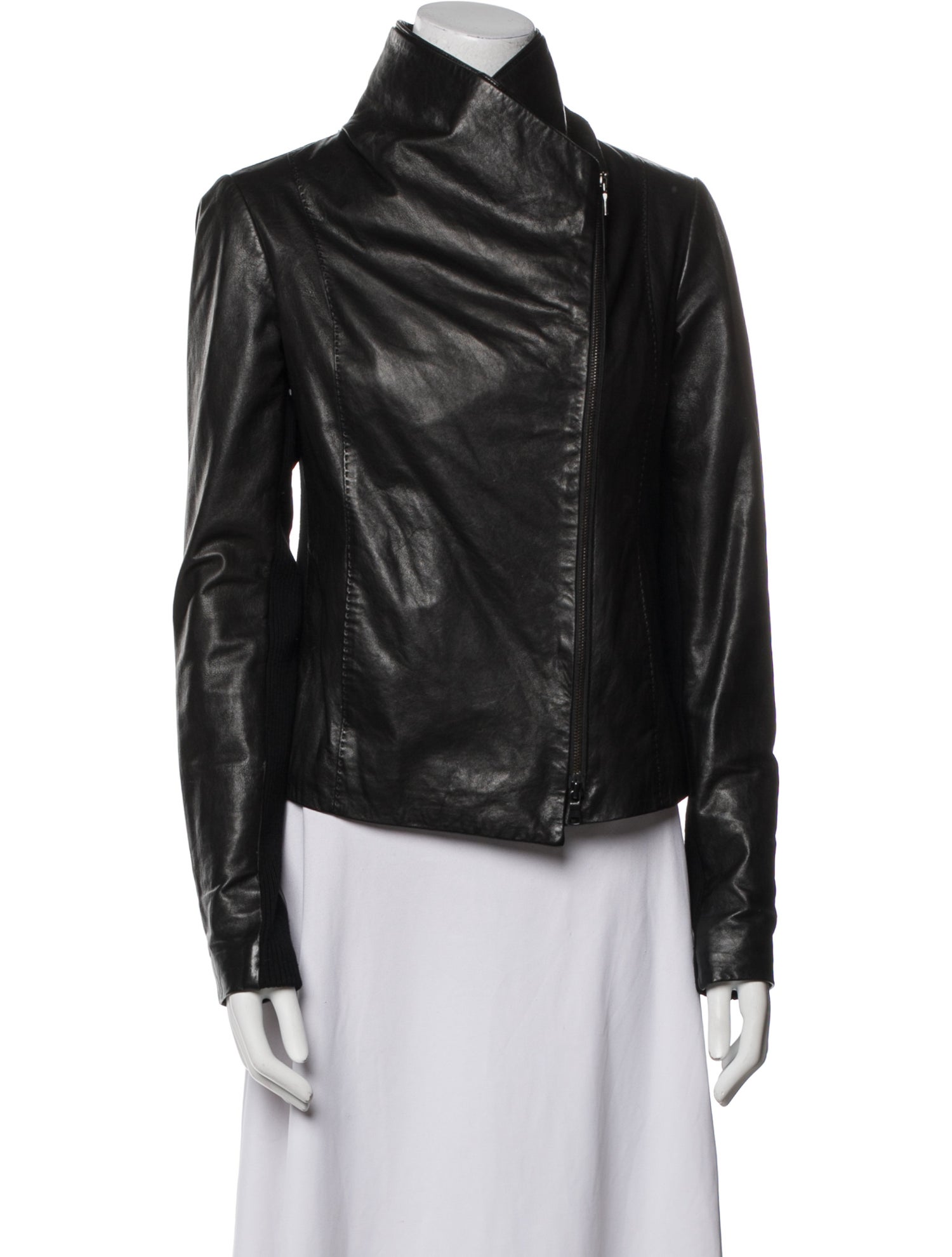 Vince Leather Biker Jacket