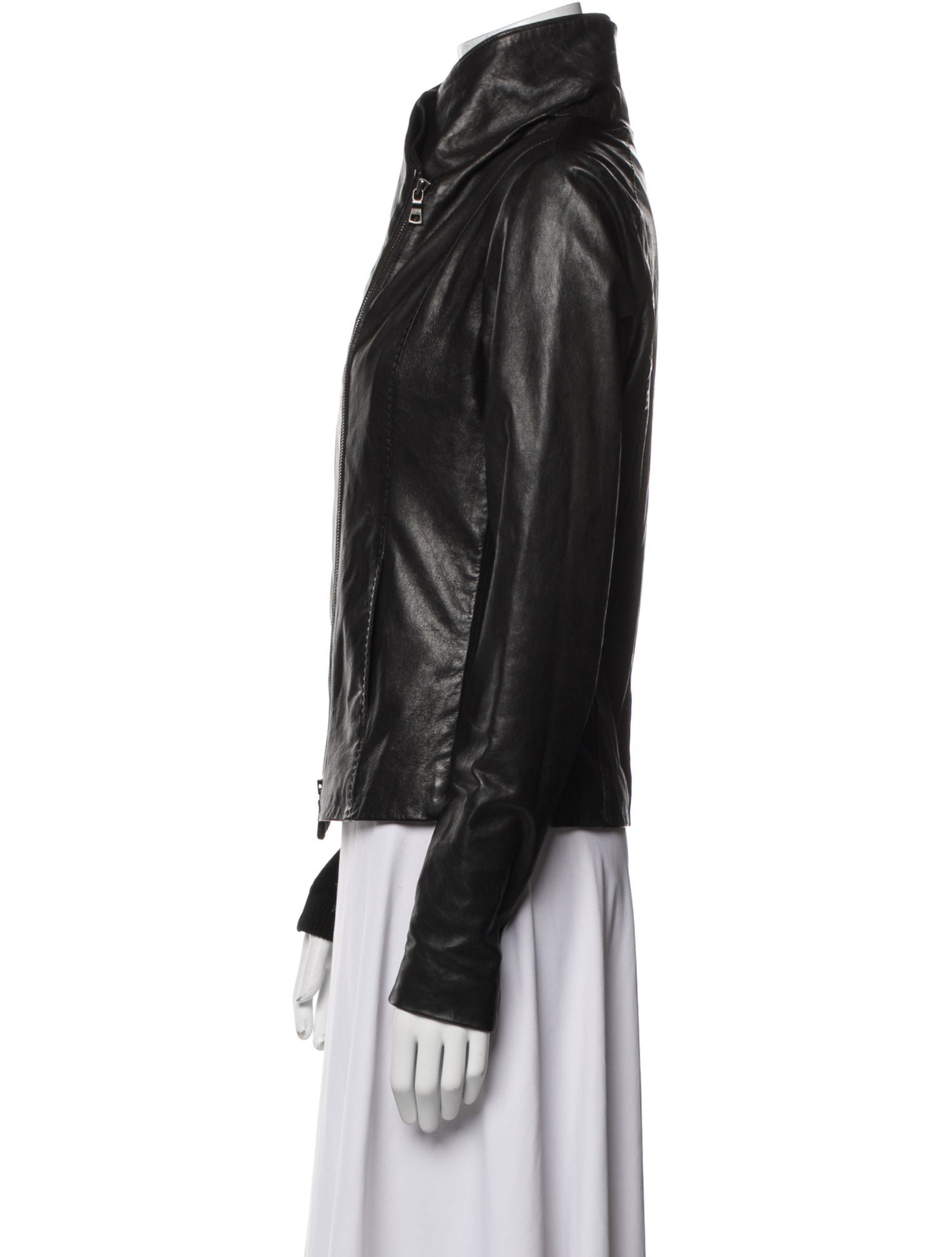Vince Leather Biker Jacket