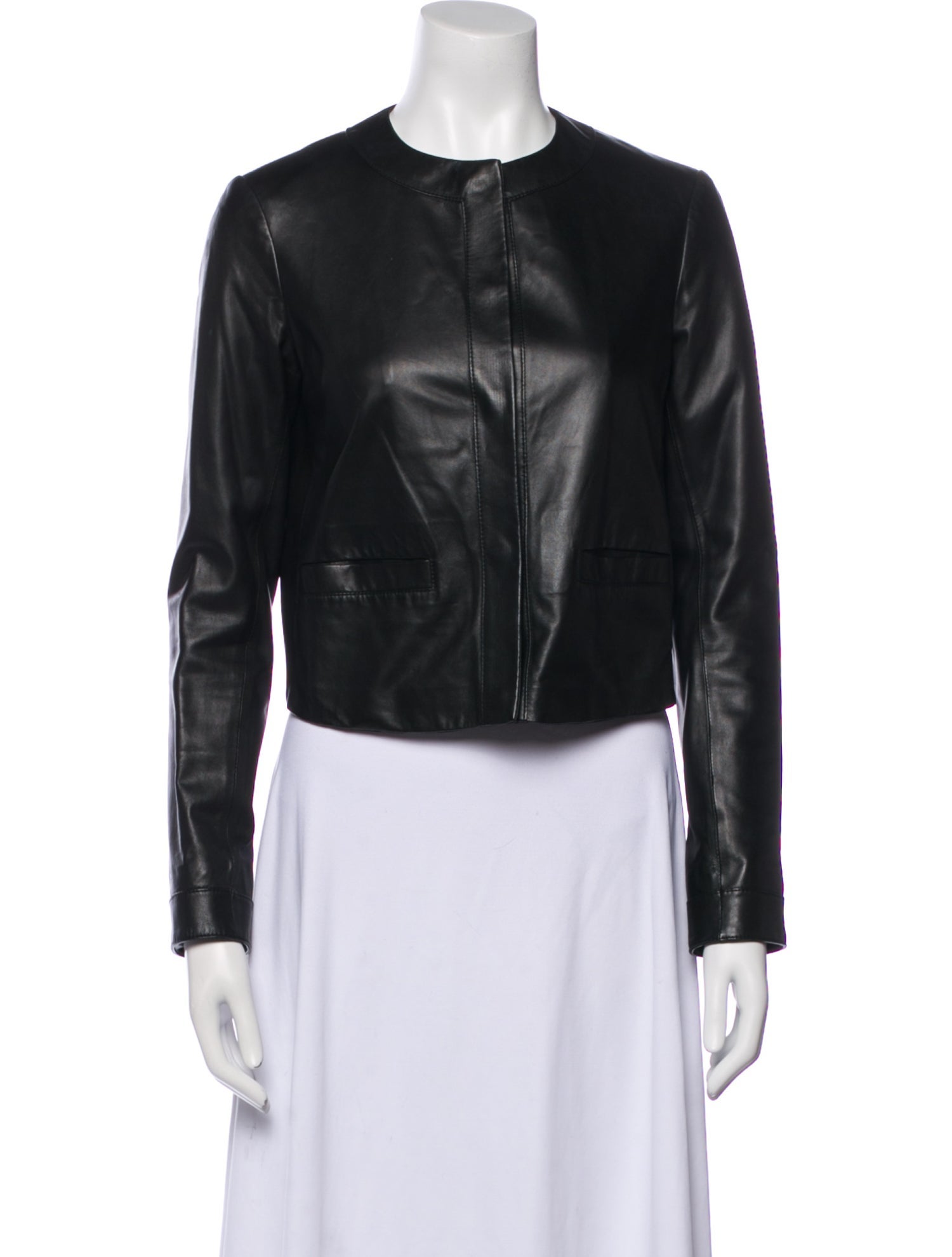 Vince Leather Biker Jacket