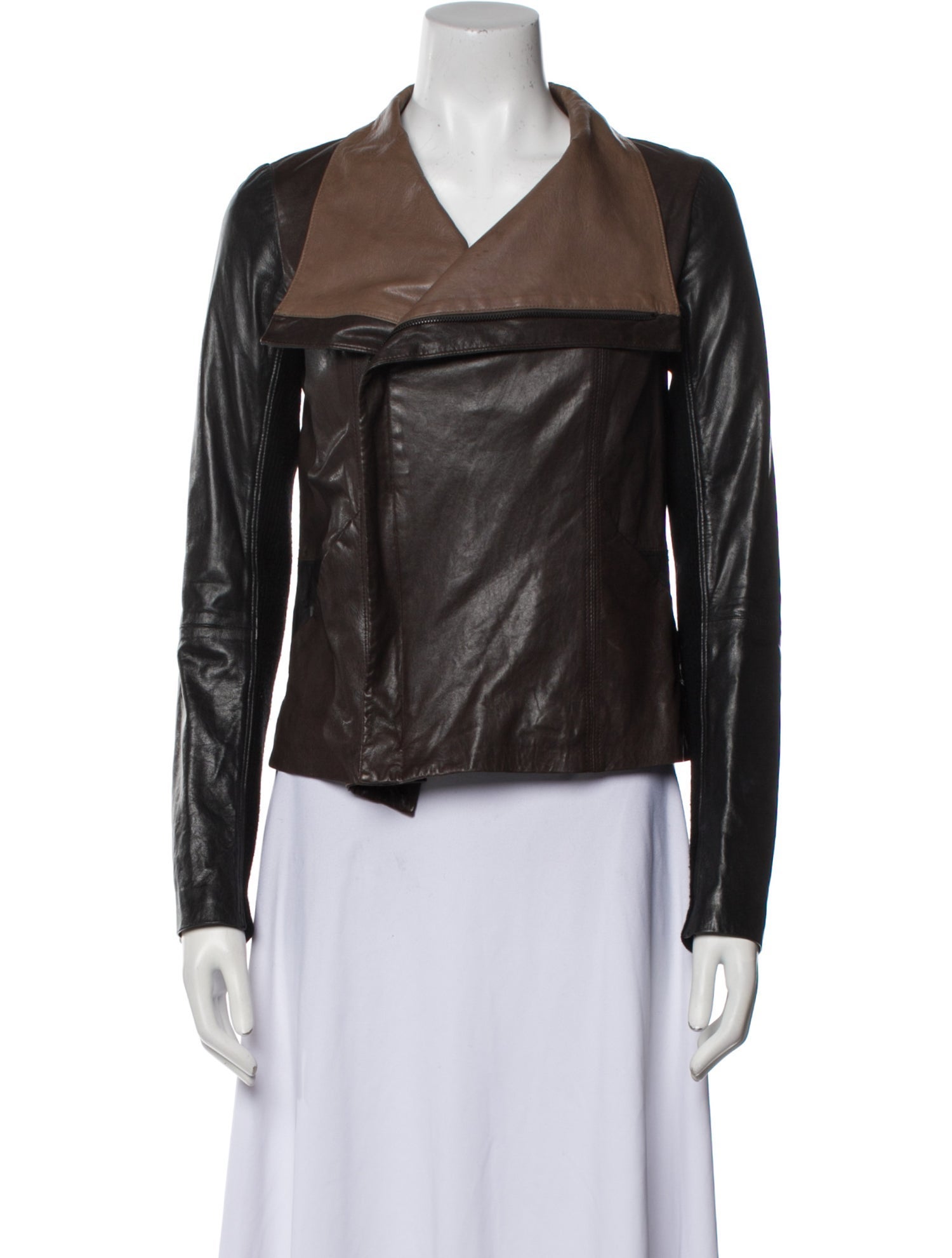 Vince Leather Biker Jacket