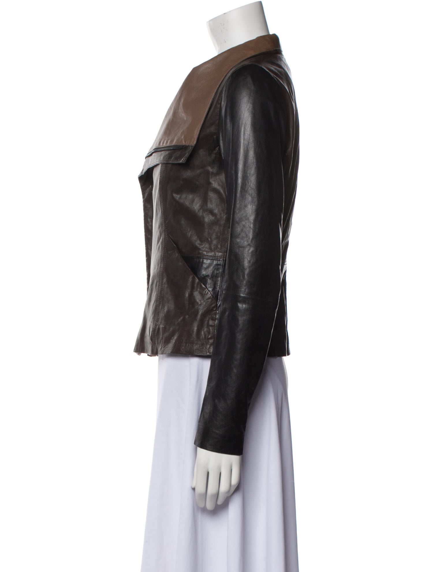 Vince Leather Biker Jacket