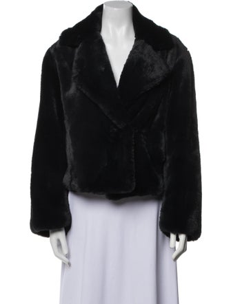 Vince Faux Fur Faux Fur Jacket