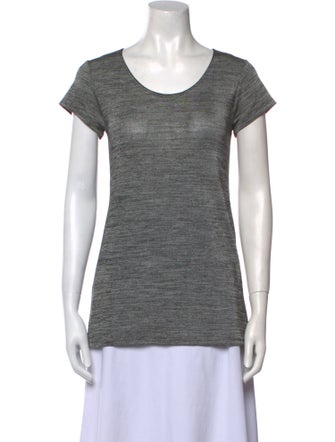 Vince Scoop Neck Mini Dress