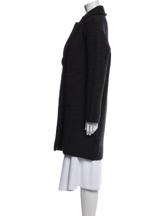 Vince Wool Faux Fur Coat