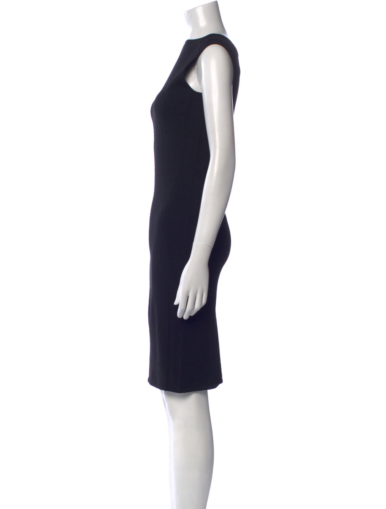 Vince Crew Neck Knee-Length Dress