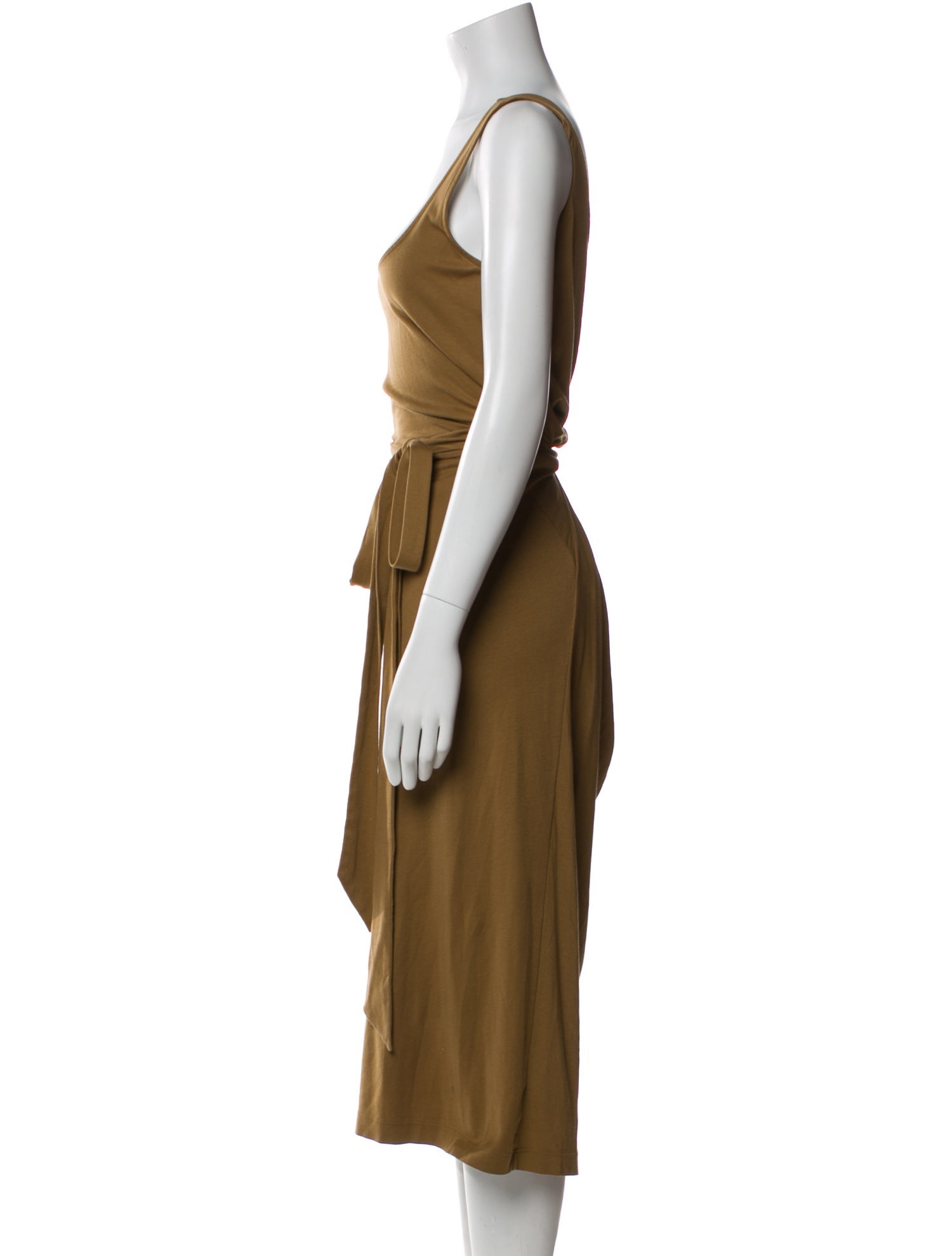 Vince Scoop Neck Long Dress