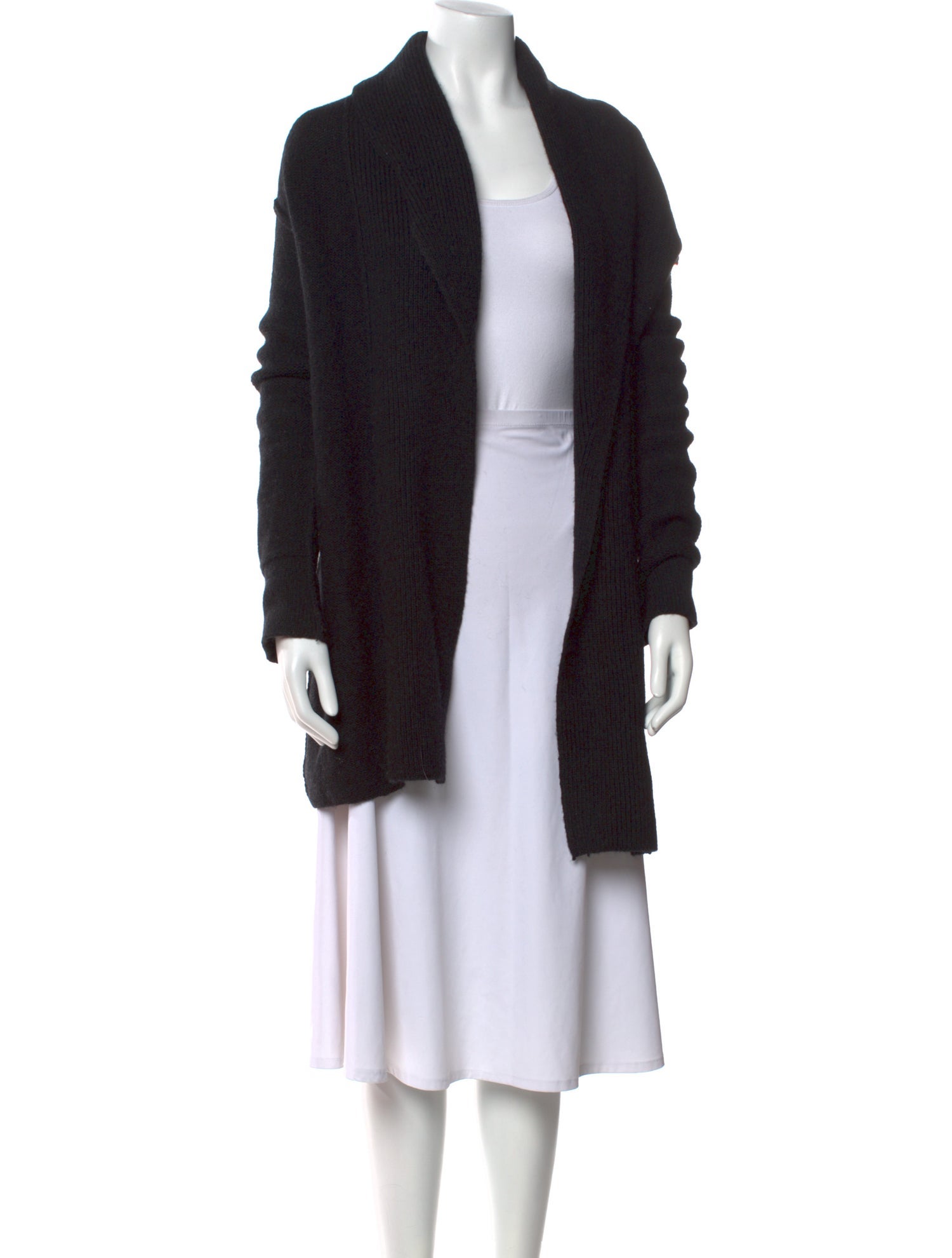 Vince Cashmere Open Front Sweater