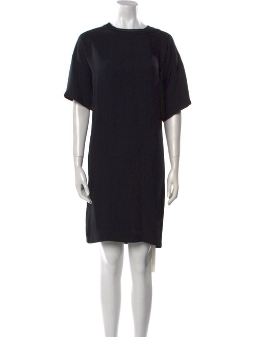 Vince Bateau Neckline Mini Dress