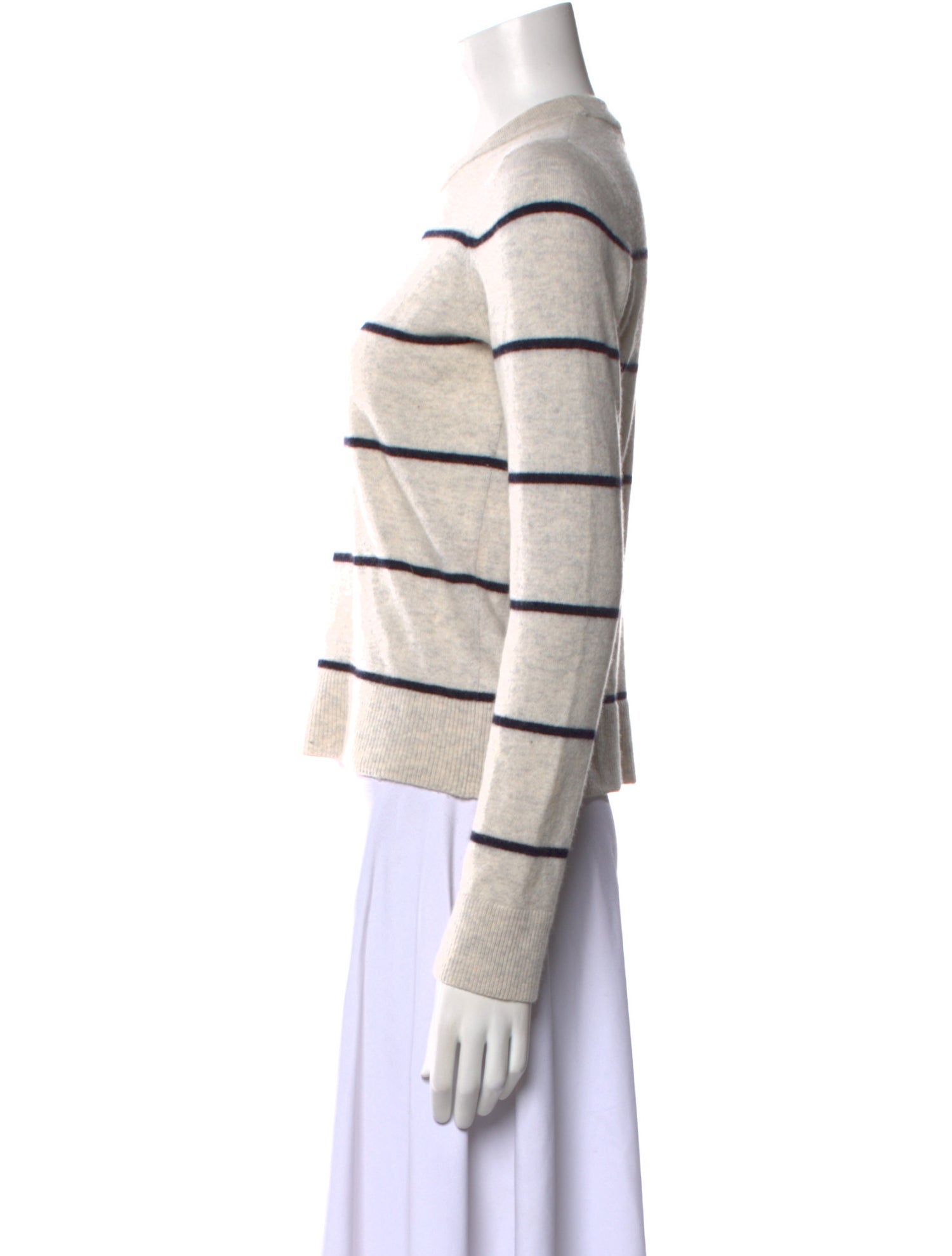 Vince Cashmere Striped Sweater