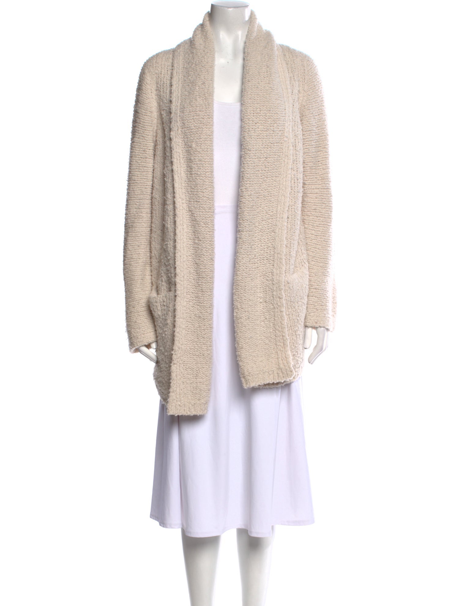 Vince Wool Open Front Sweater