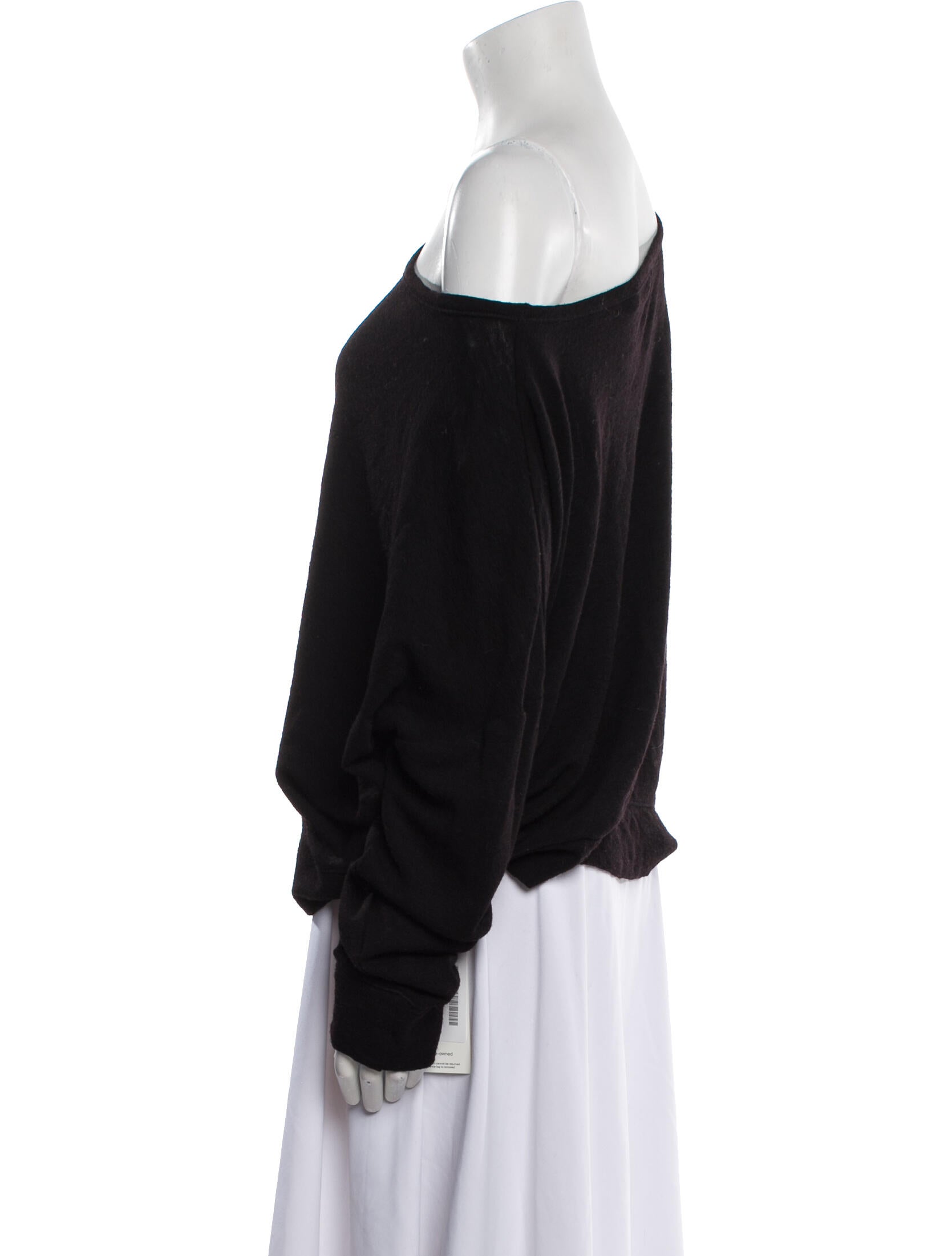 Vince Wool Off-The-Shoulder Sweater