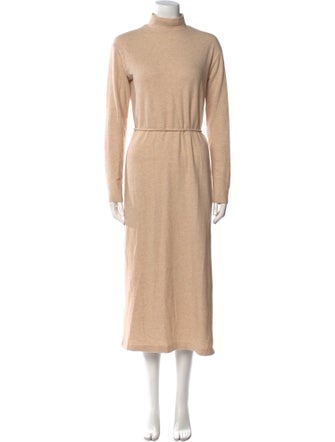 Vince Turtleneck Midi Length Dress