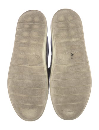 Vince Leather Trim Embellishment Sneakers