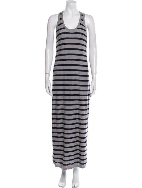 Vince Striped Long Dress