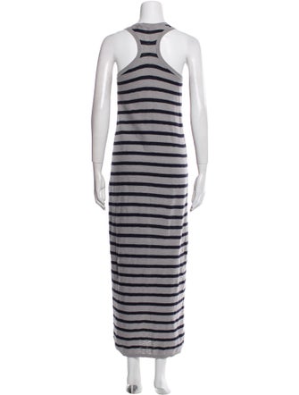 Vince Striped Long Dress