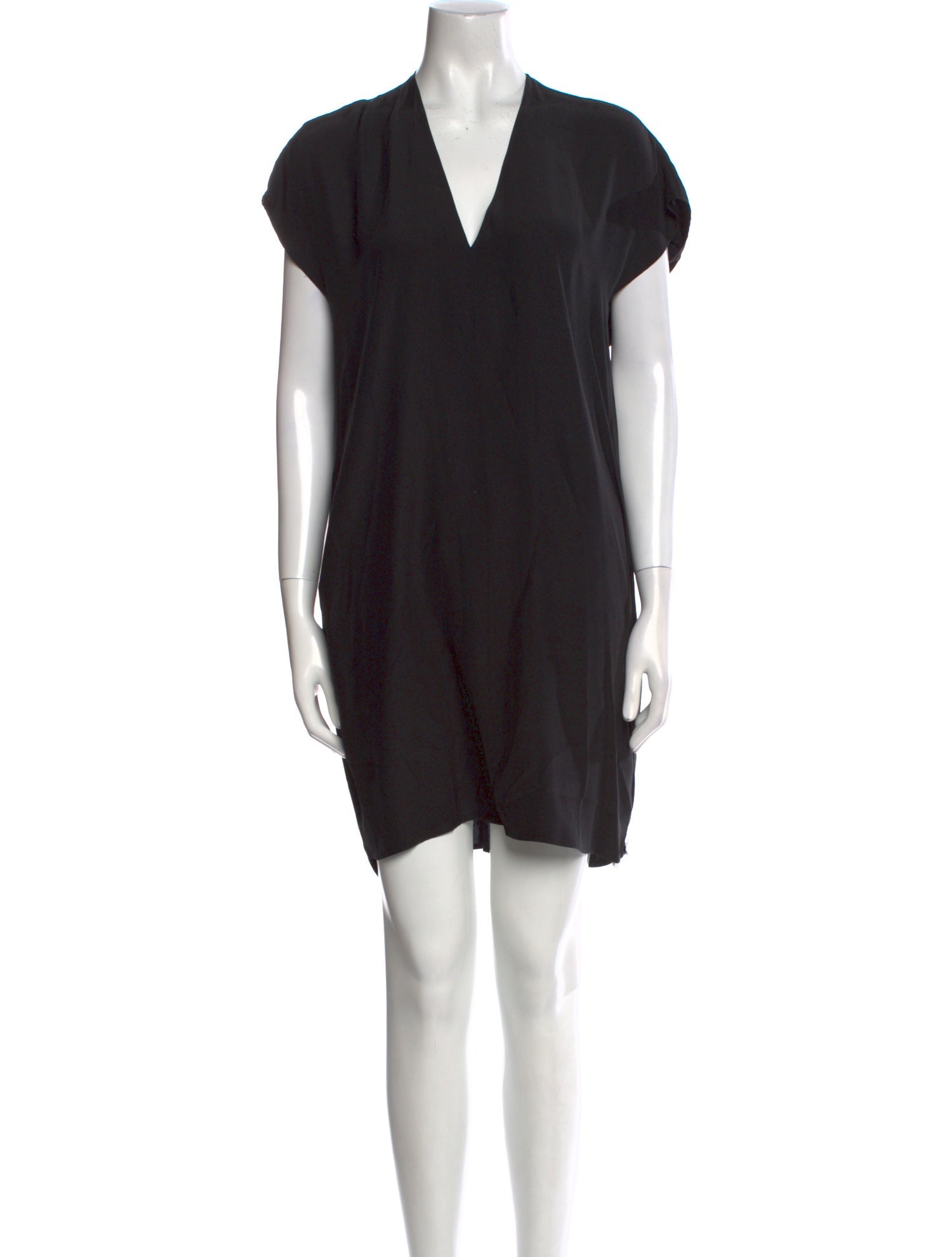 Vince V-Neck Mini Dress