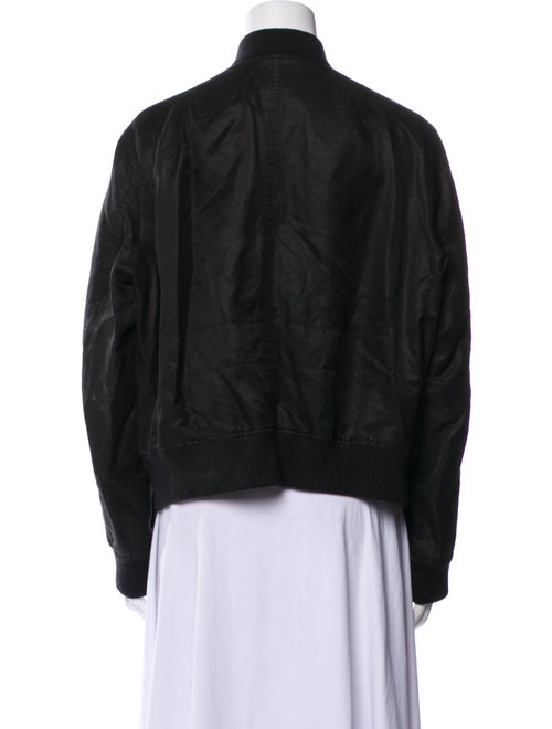 Vince Linen Bomber Jacket