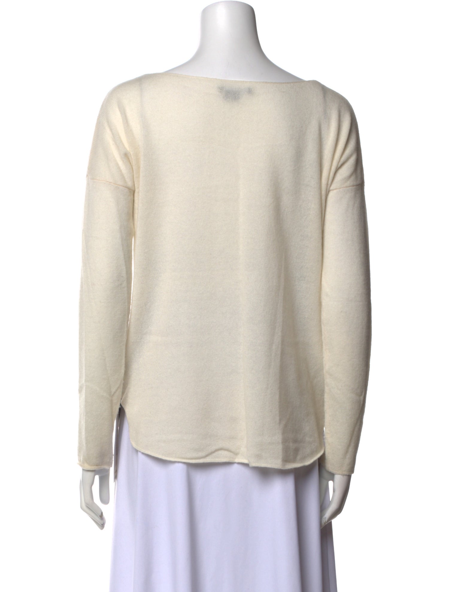 Vince Cashmere Colorblock Pattern Sweater