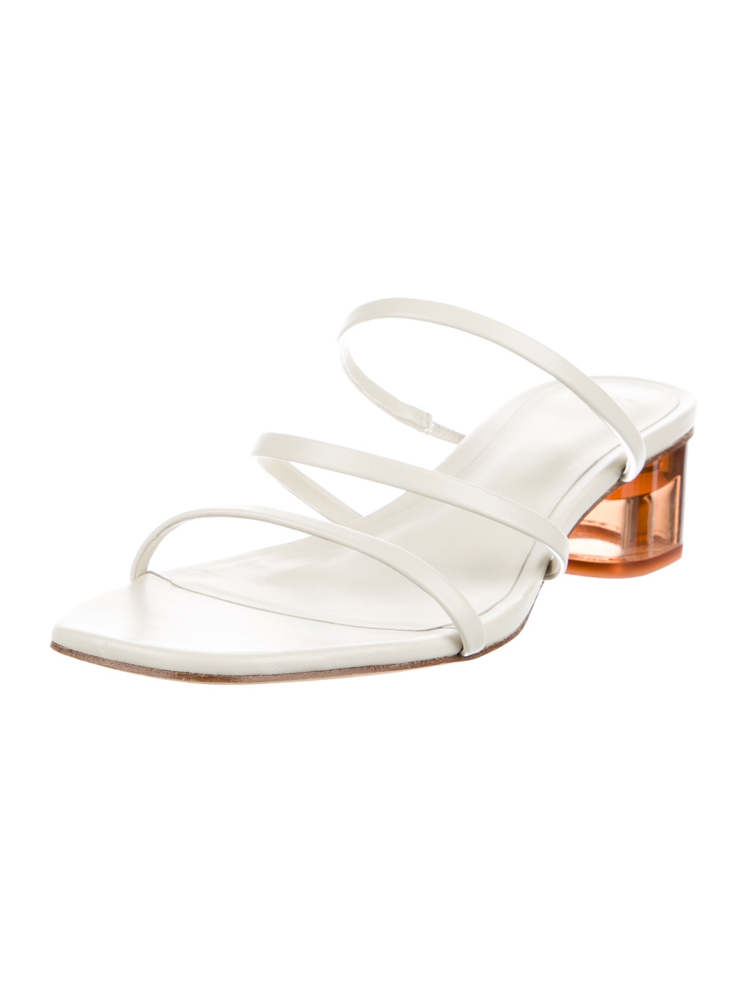 Vince Leather Slides