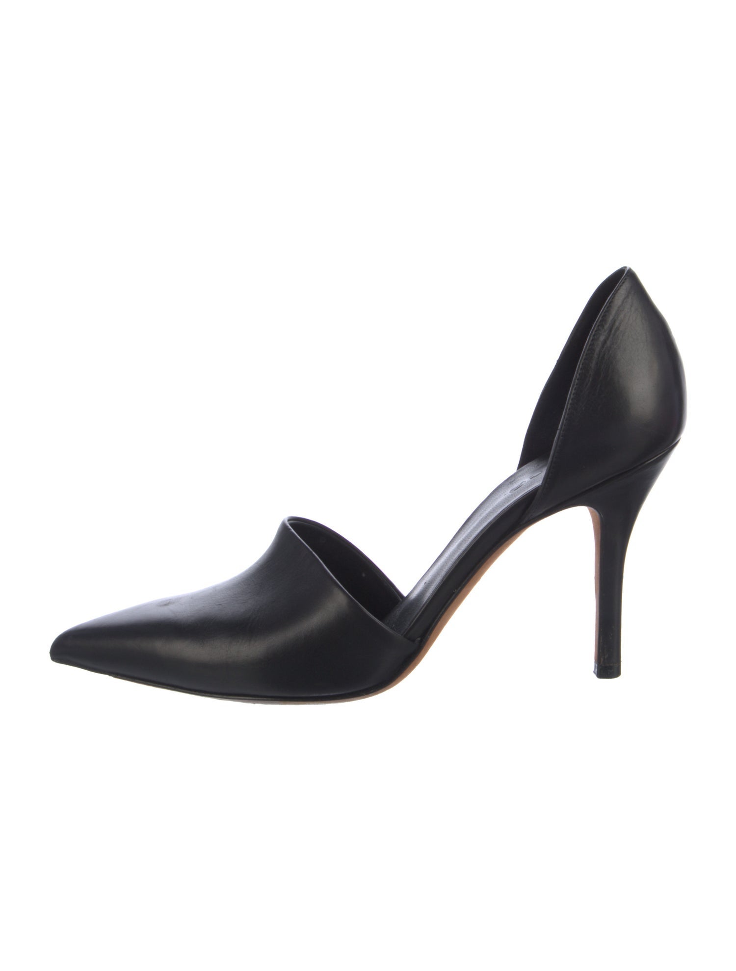 Vince Leather D'Orsay Pumps