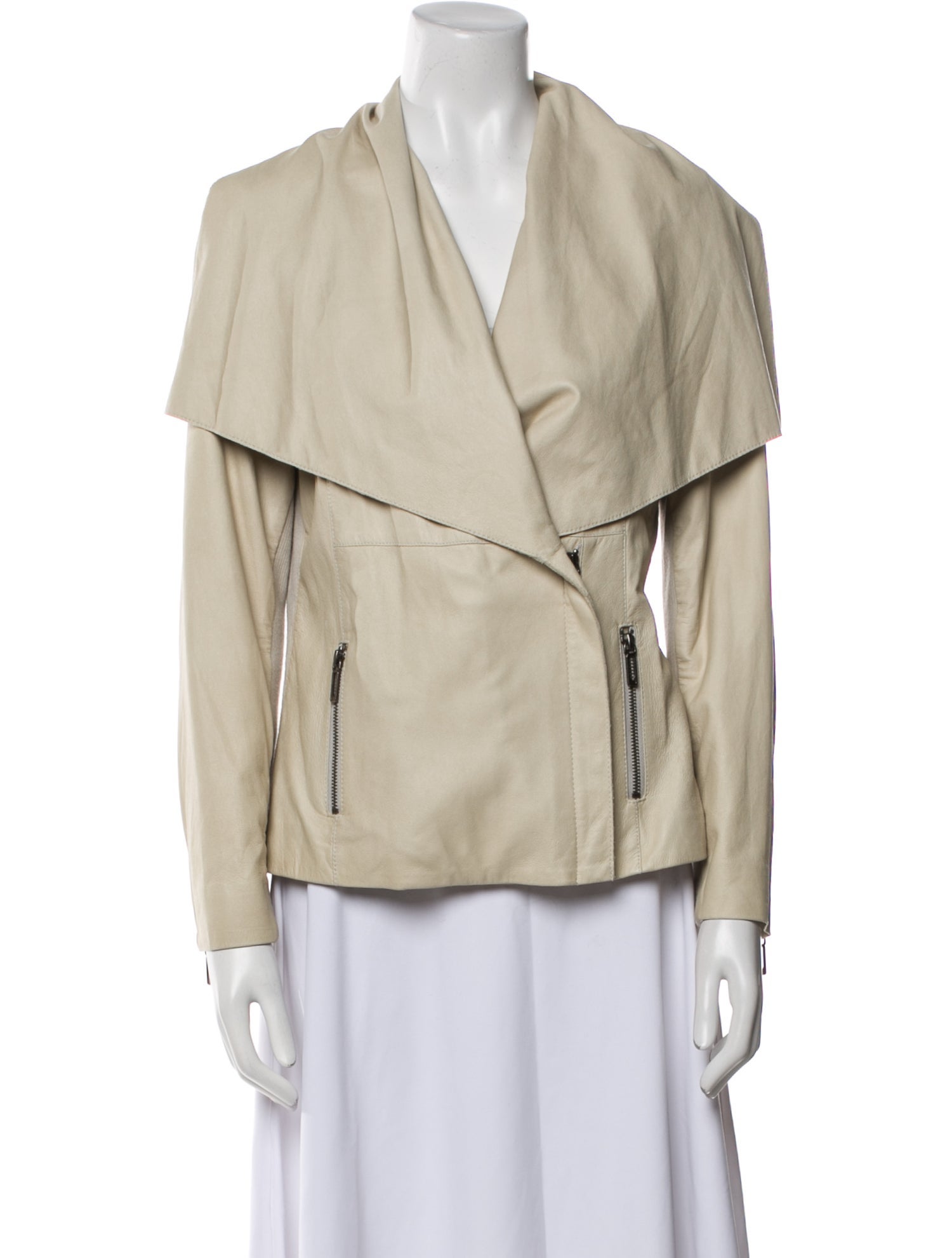 Vince Leather Biker Jacket