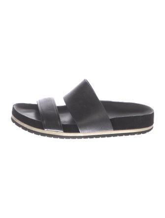 Vince Leather Slides