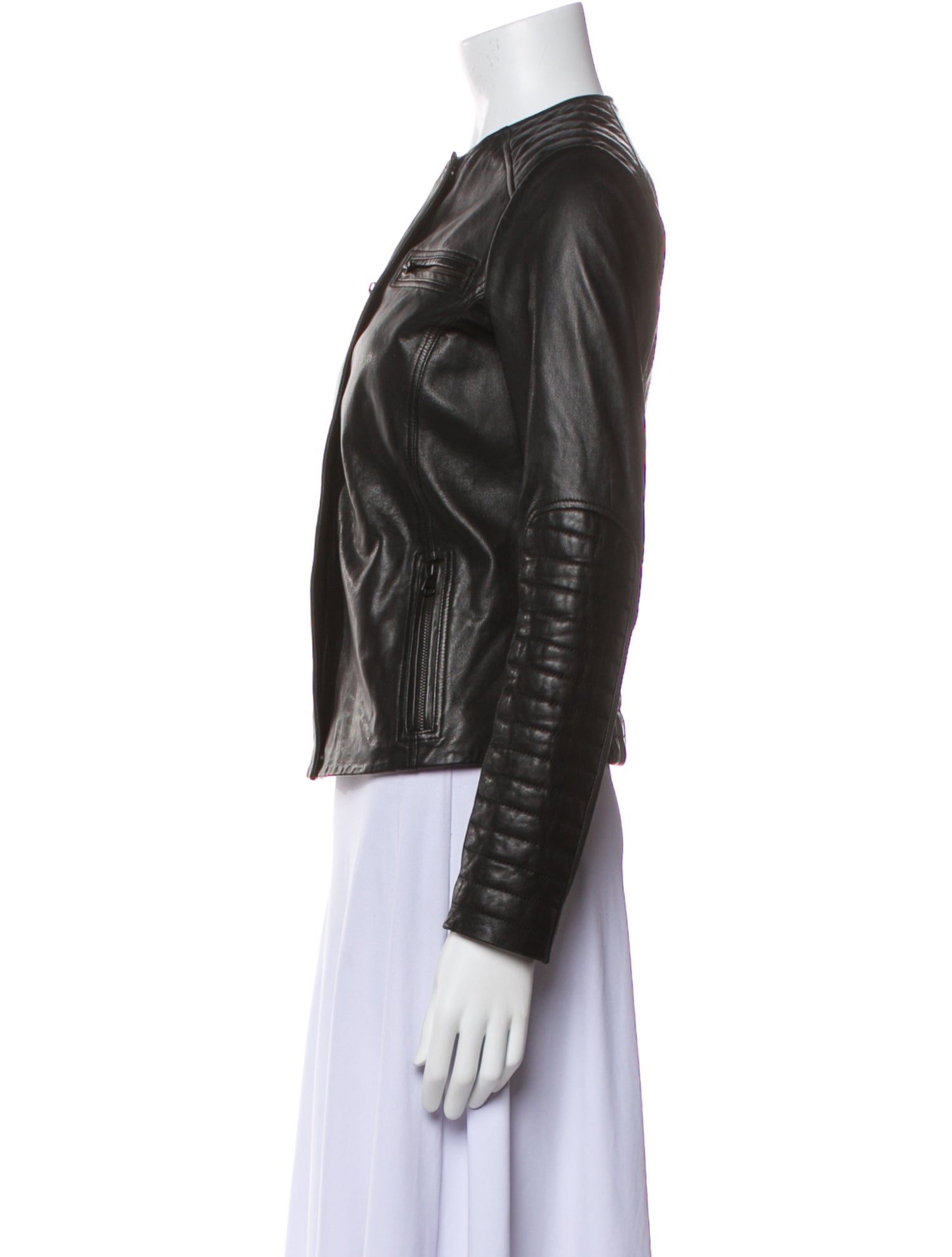 Vince Leather Biker Jacket