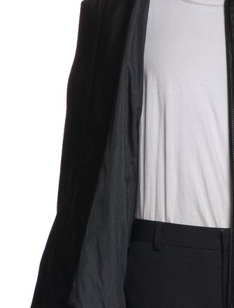 Vince Goat Leather Bomber Jacket