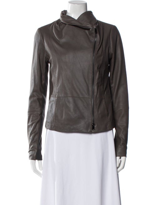 Vince Leather Biker Jacket