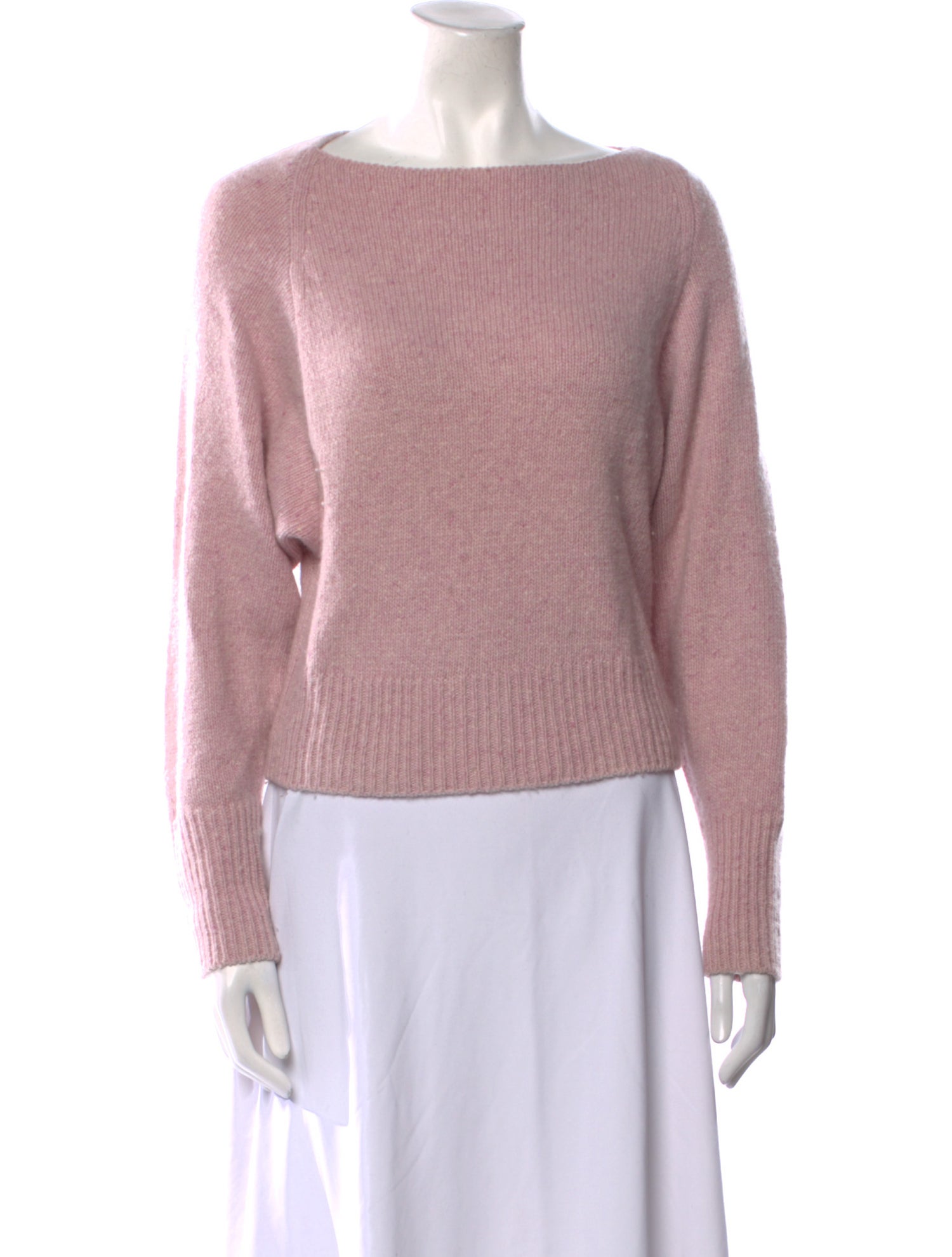 Vince Cashmere Bateau Neckline Sweater