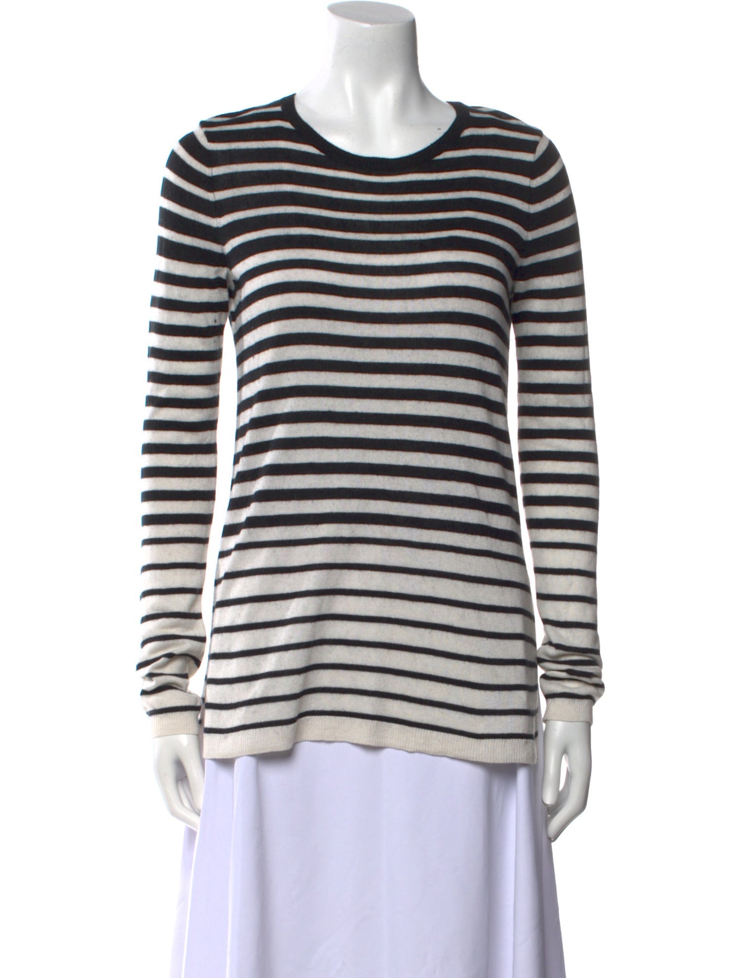 Vince Silk Striped Sweater